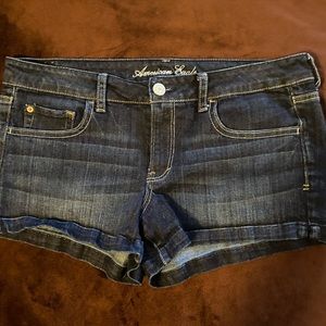 American Eagle Stretch Denim Shorts Size 14